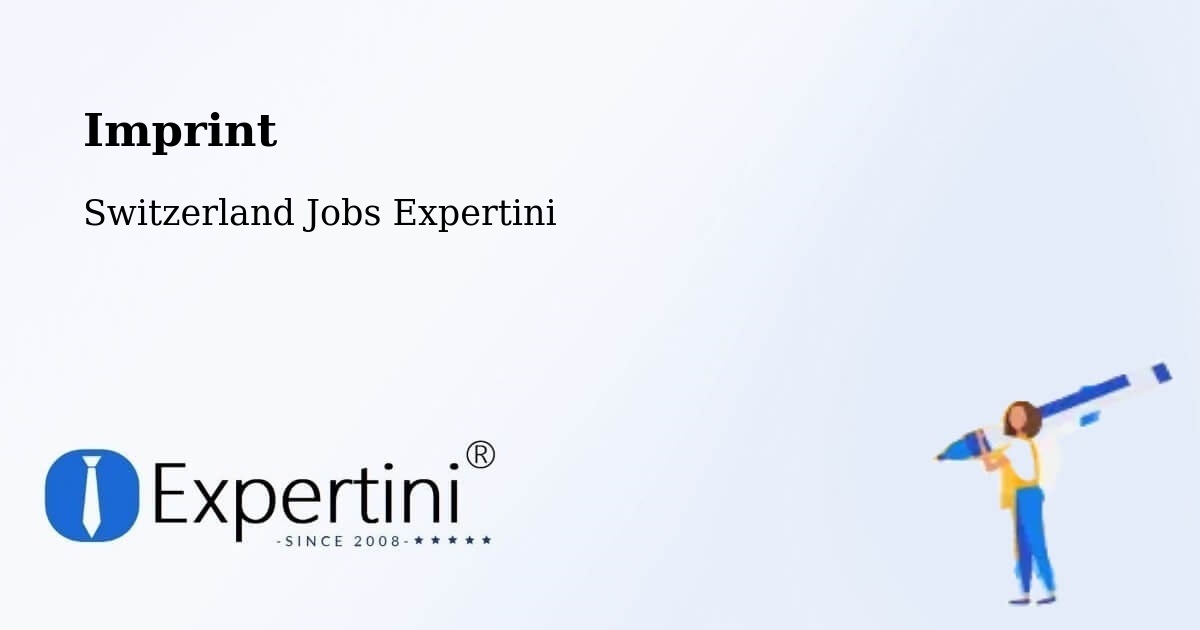 Imprint – Oberbipp - Switzerland Jobs Expertini